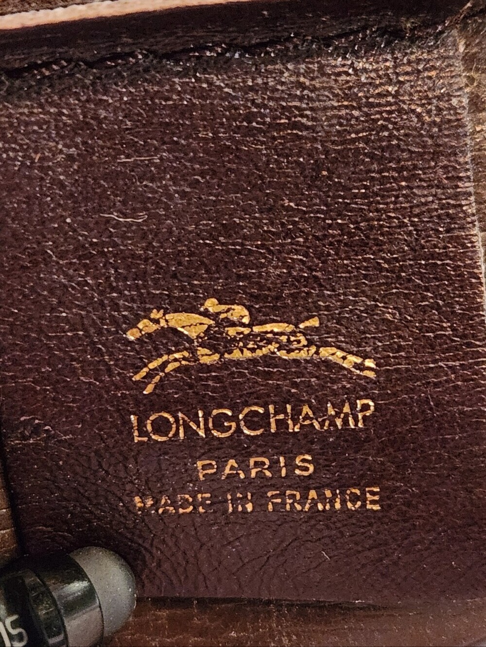 Longchamp Monogram Leather Crossbody Bag Dark Brown Horse Print - Picture 14 of 16